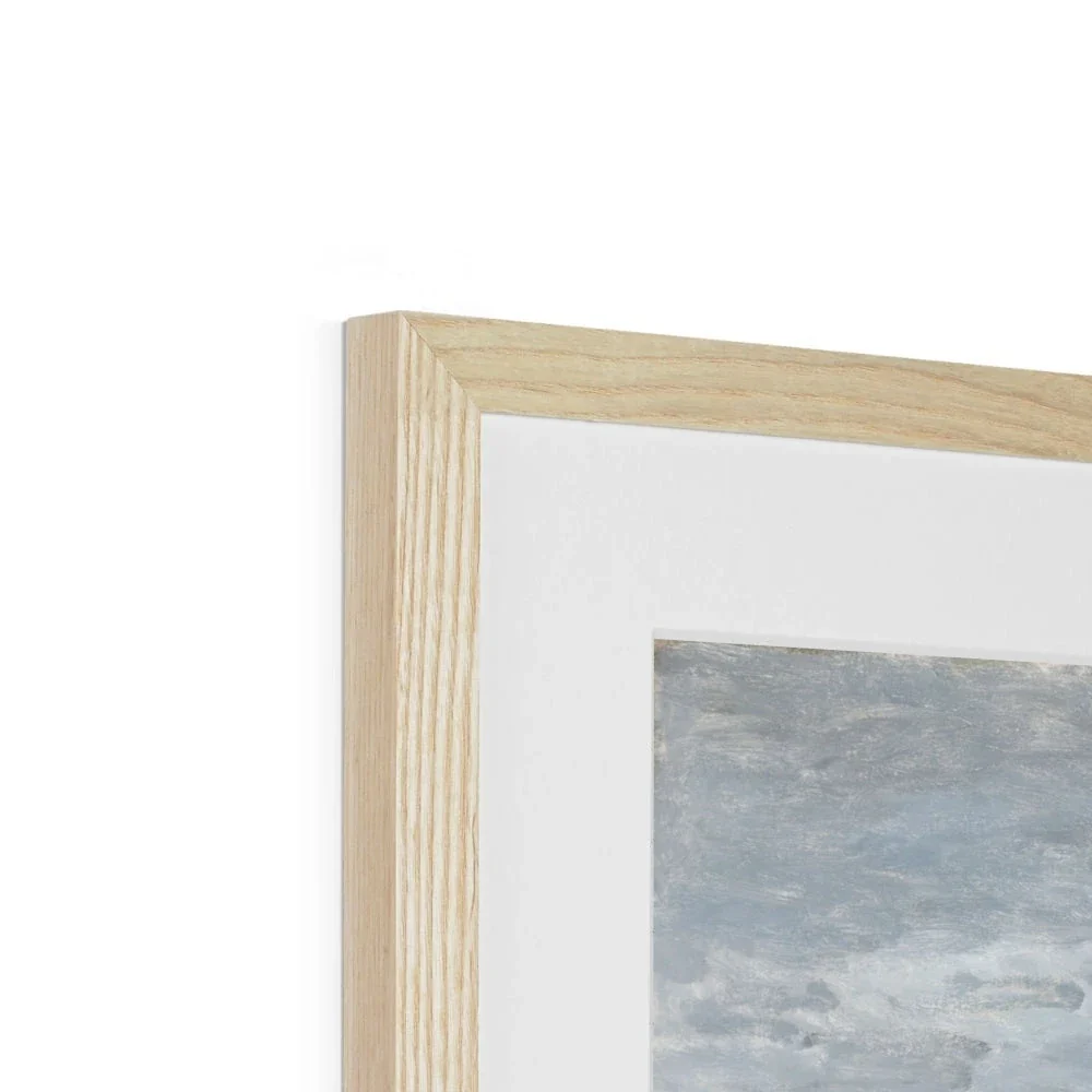 Claude Monet Framed Open Edition Art Print. 'The Beach at Sainte-Adresse'. Art Gallery Historic Art - Image 12