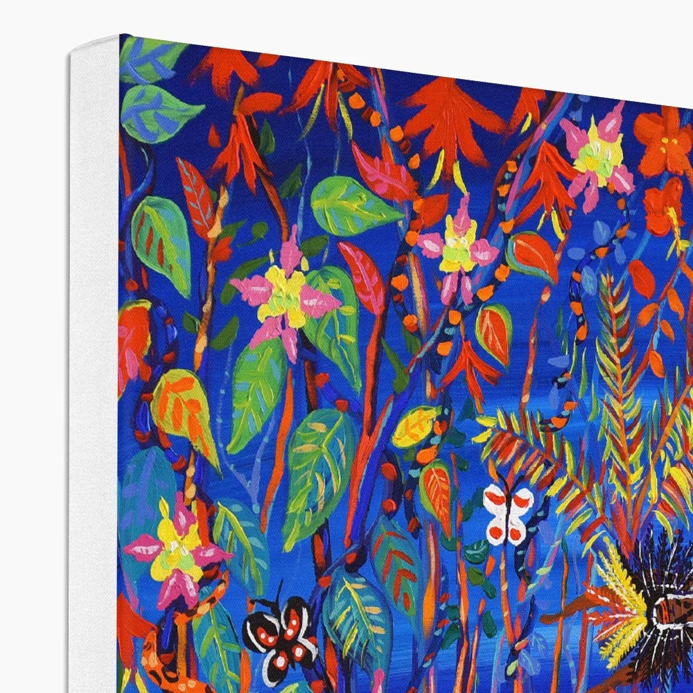 The Creation of Ayahuasca in the Amazon Rainforest. Canvas Art Print by John Dyer - Image 2