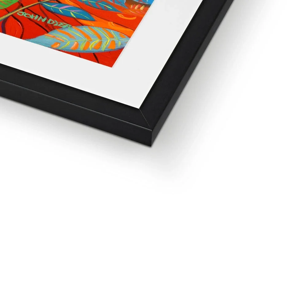 John Dyer Framed Open Edition Cornish Fine Art Print. 'The Creation of Ayahuasca in the Amazon Rainforest'. - Image 4