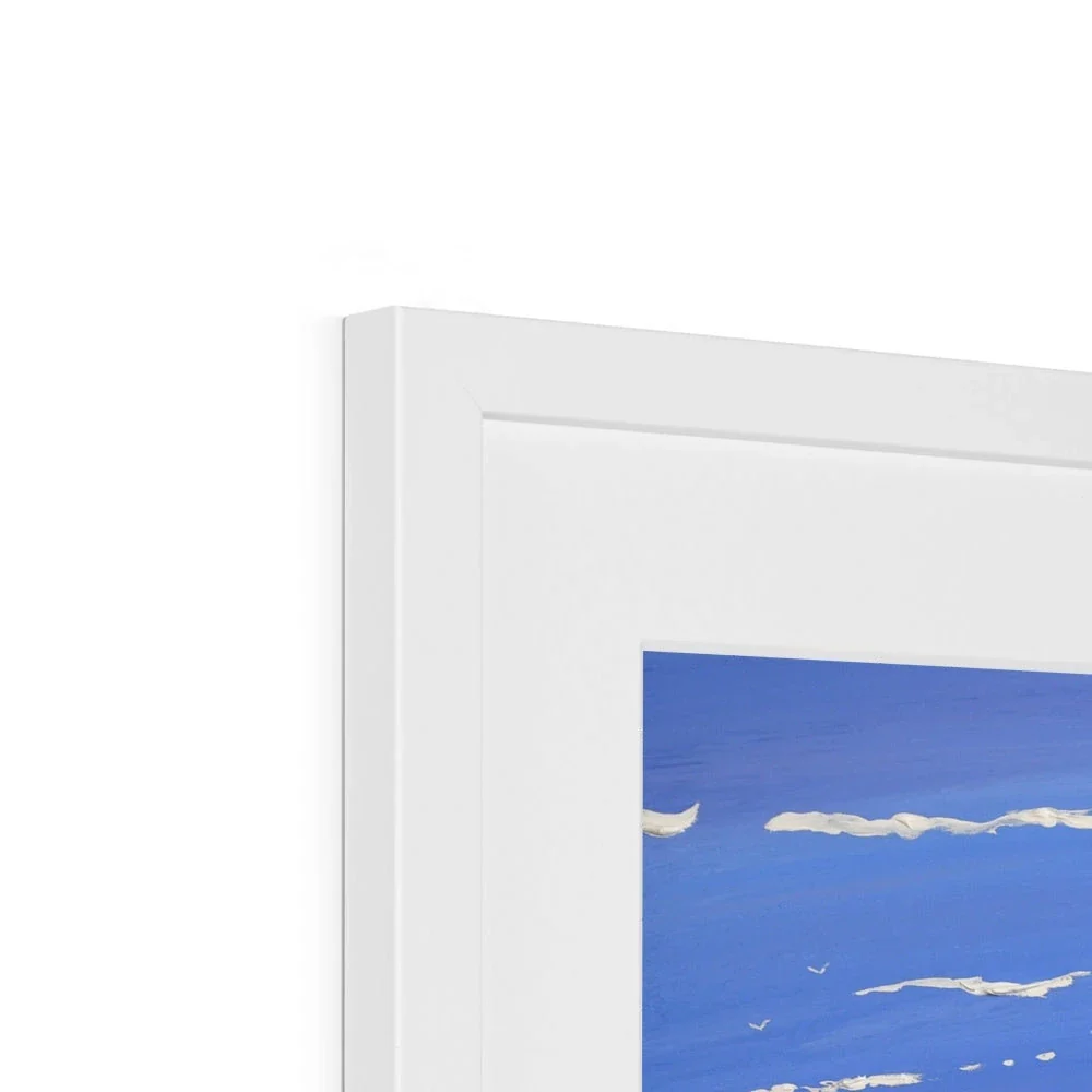 John Dyer Framed Open Edition French Art Print. 'The Spirit of the Camargue, White Horses, Rice and Flamingoes, Aigues-Mortes, Provence'. - Image 11