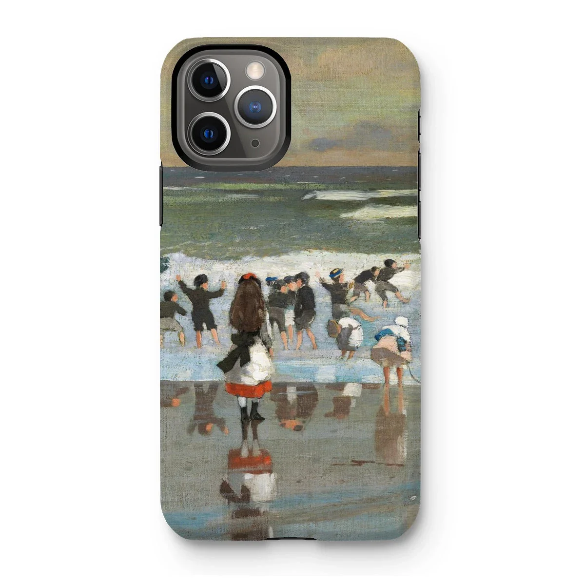 Tough Art Phone Case. 'Beach Scene'. Artist Winslow Homer. American Art Gallery - Image 12