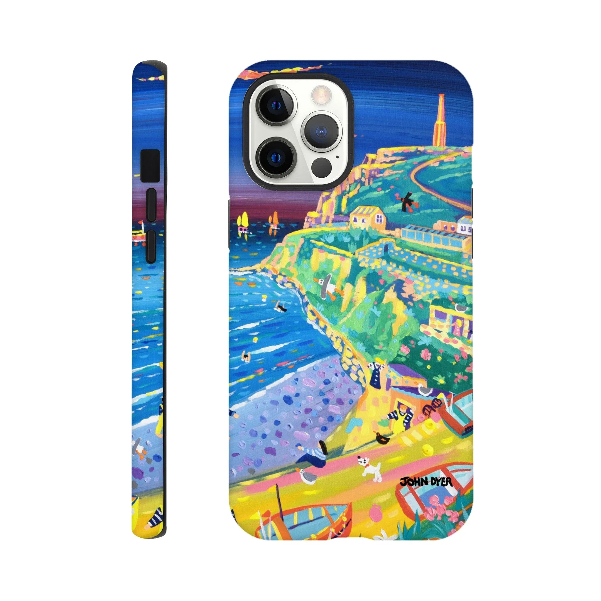 Tough Art Phone Case. Cape Cornwall. Artist John Dyer. Cornwall Art Gallery - Image 10
