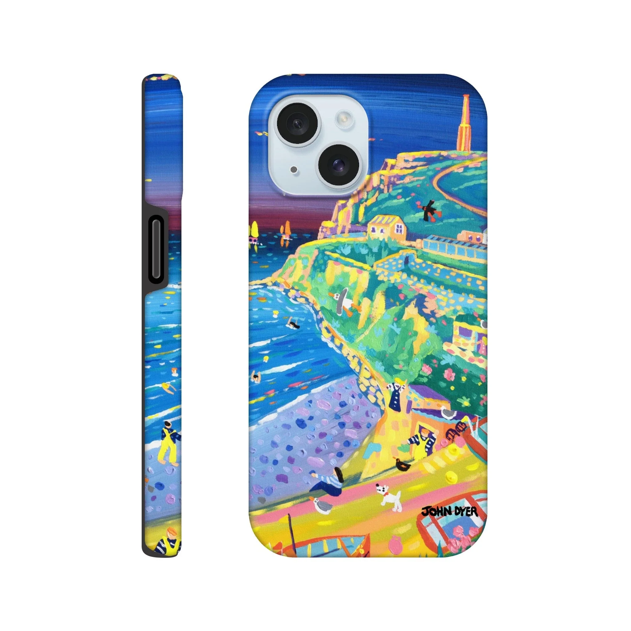 Tough Art Phone Case. Cape Cornwall. Artist John Dyer. Cornwall Art Gallery - Image 12