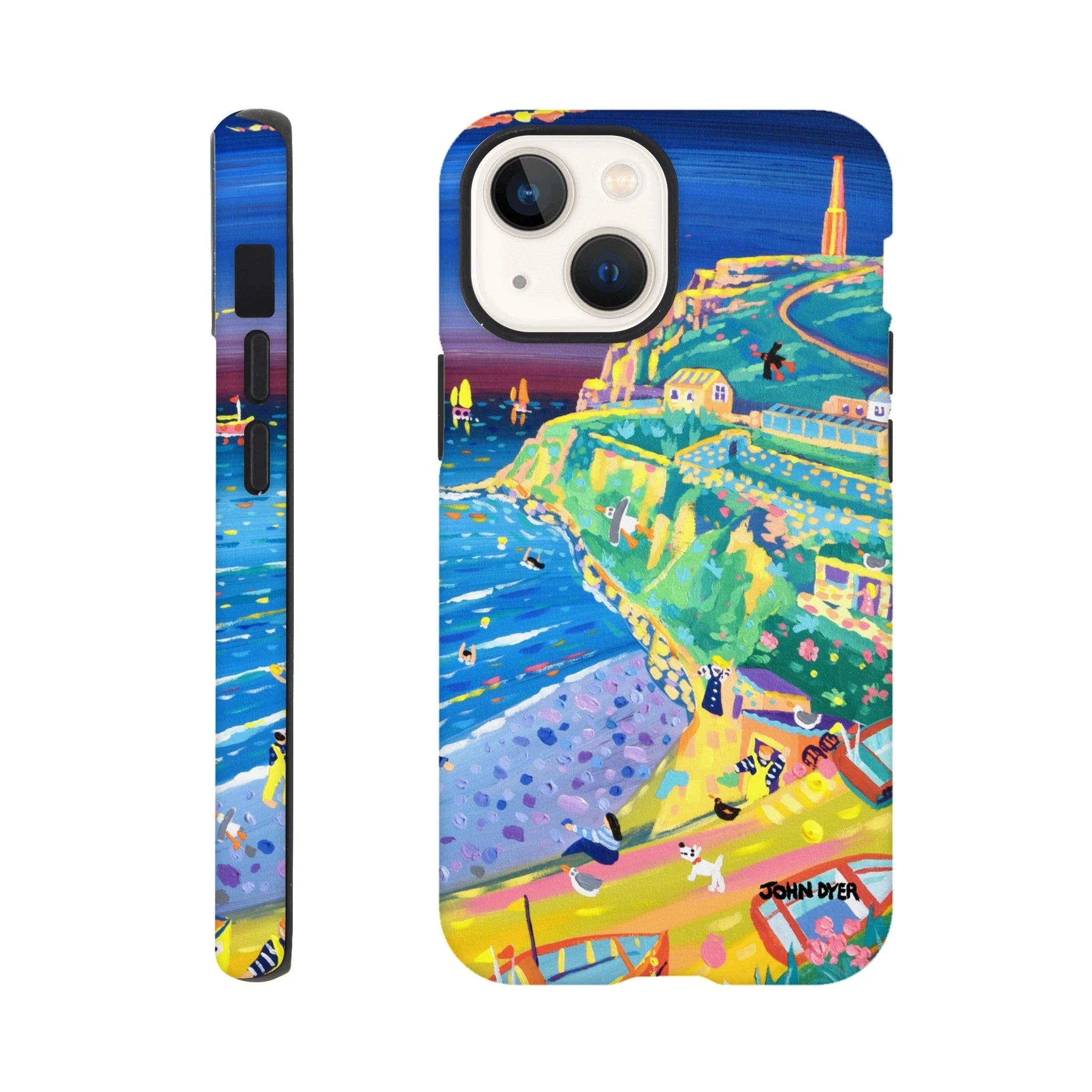 Tough Art Phone Case. Cape Cornwall. Artist John Dyer. Cornwall Art Gallery - Image 13