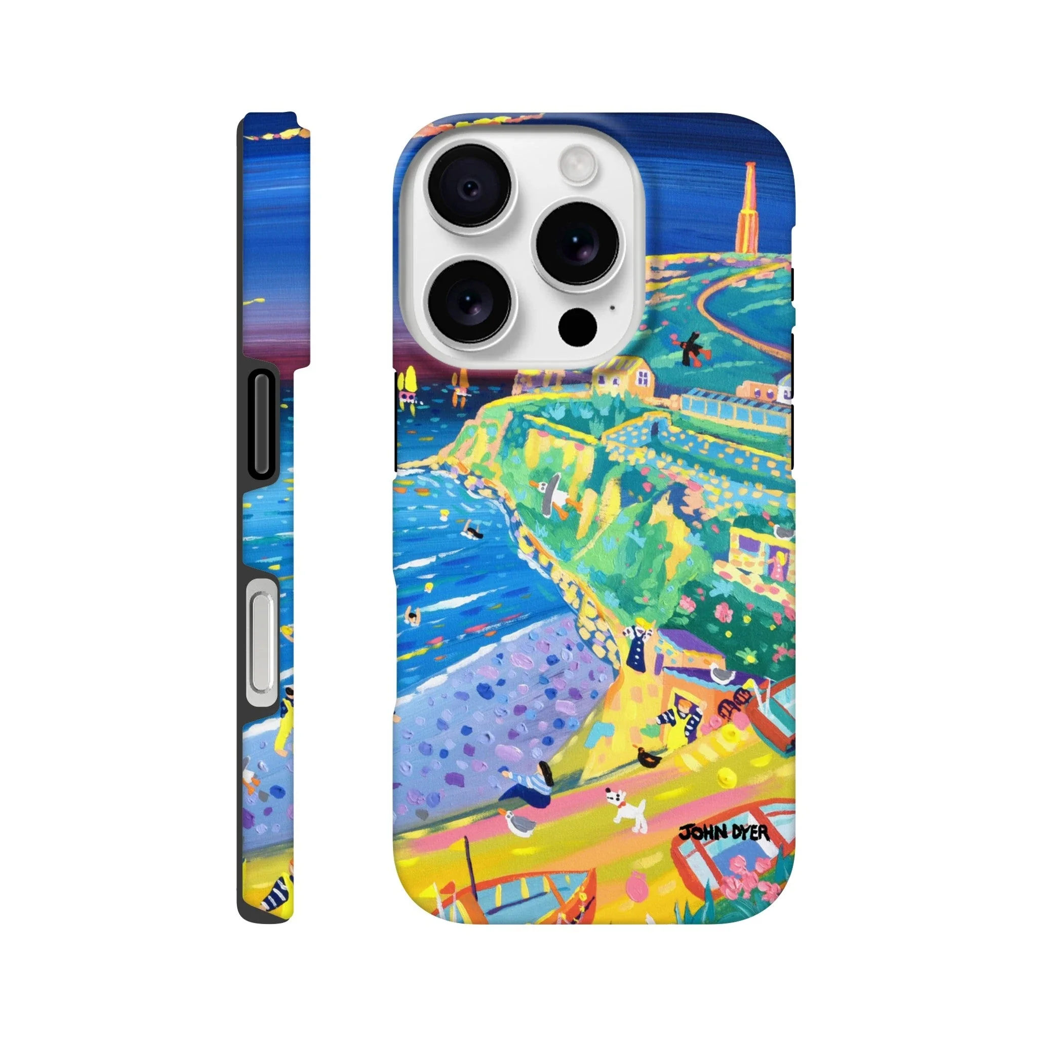 Tough Art Phone Case. Cape Cornwall. Artist John Dyer. Cornwall Art Gallery - Image 16