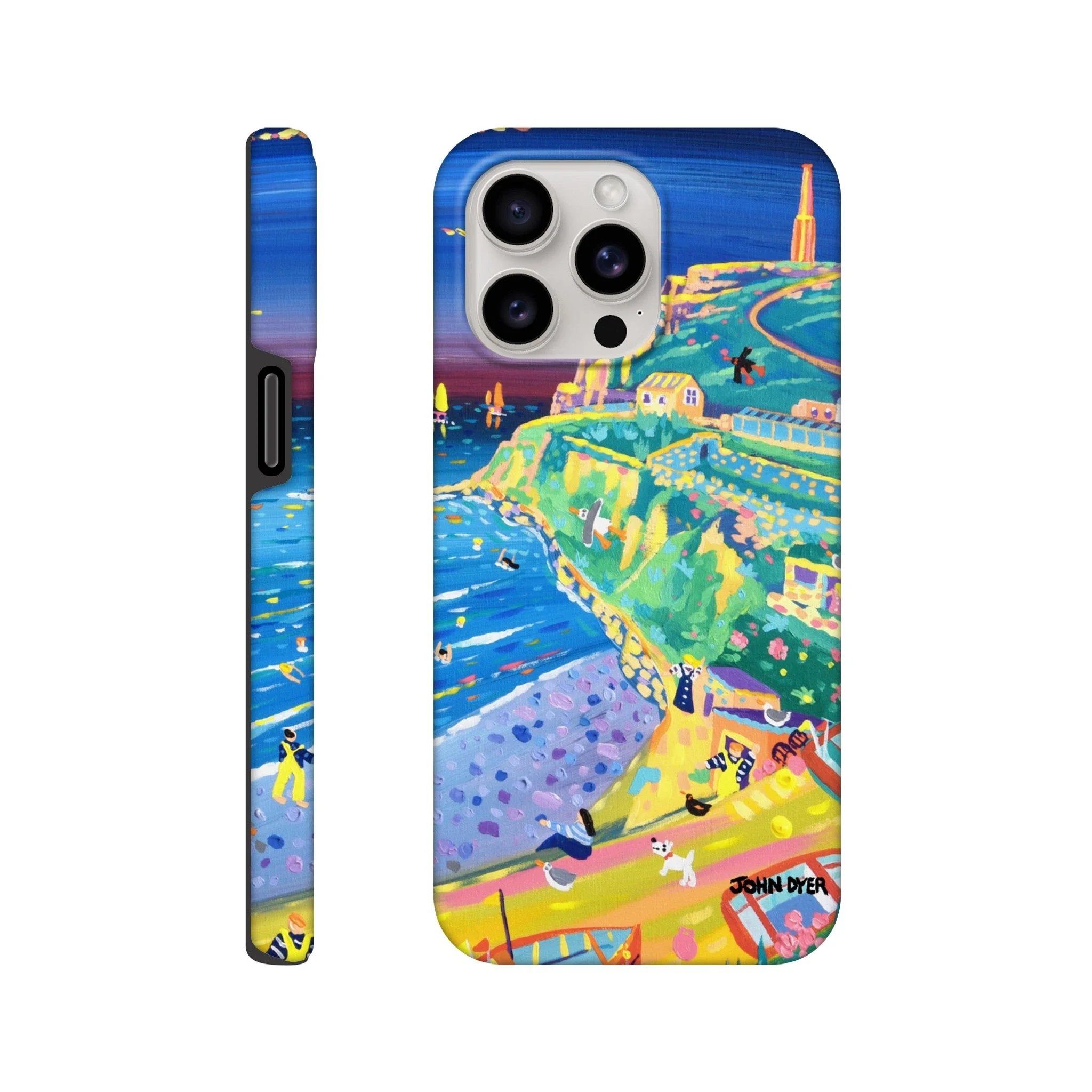 Tough Art Phone Case. Cape Cornwall. Artist John Dyer. Cornwall Art Gallery - Image 17