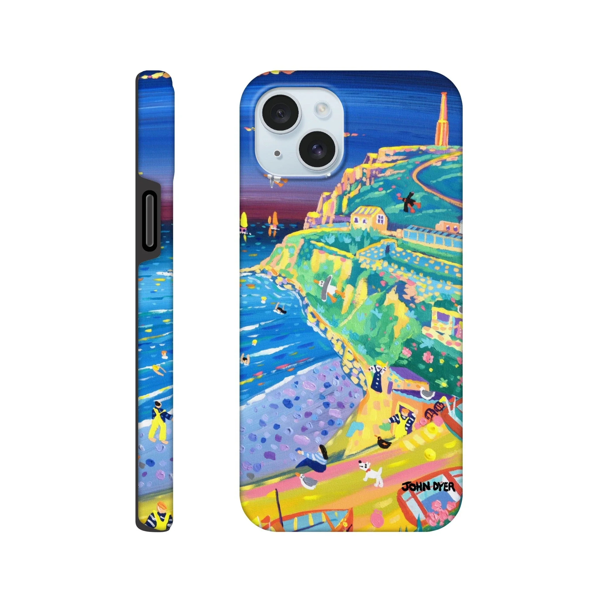 Tough Art Phone Case. Cape Cornwall. Artist John Dyer. Cornwall Art Gallery - Image 18
