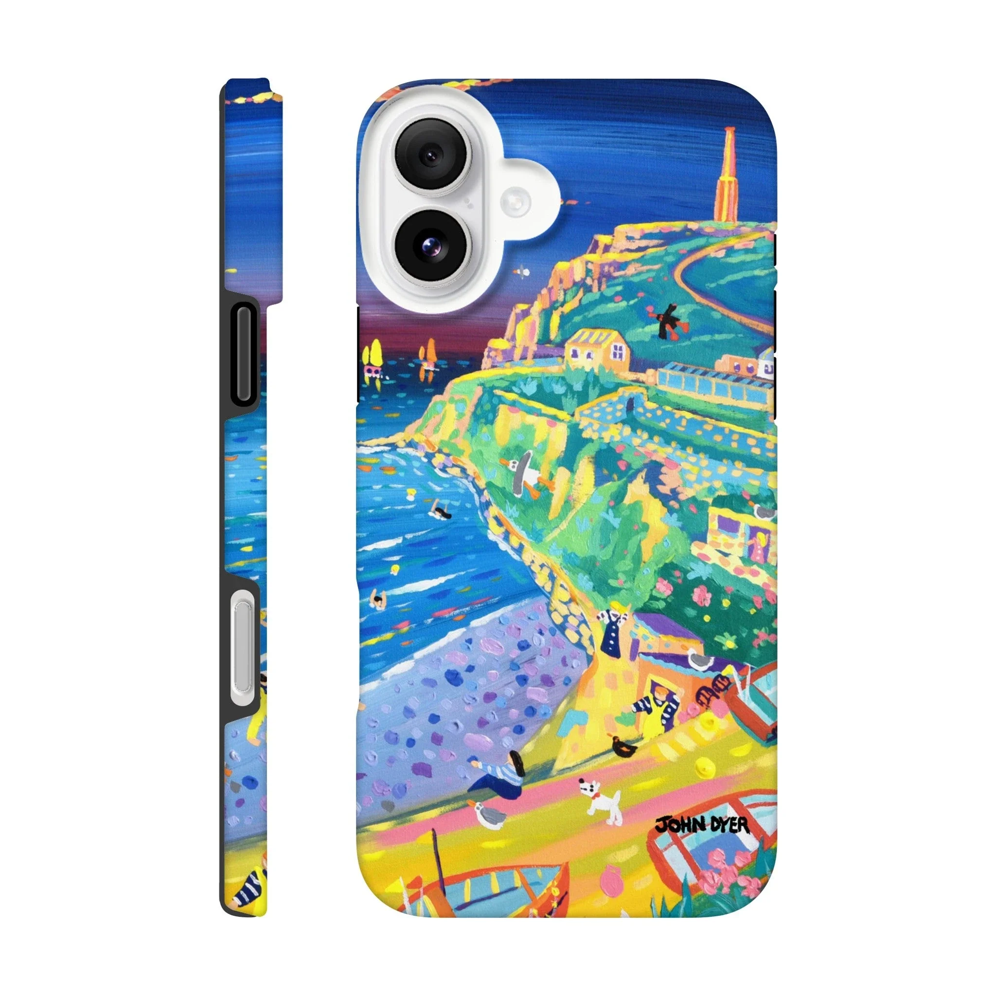 Tough Art Phone Case. Cape Cornwall. Artist John Dyer. Cornwall Art Gallery - Image 6