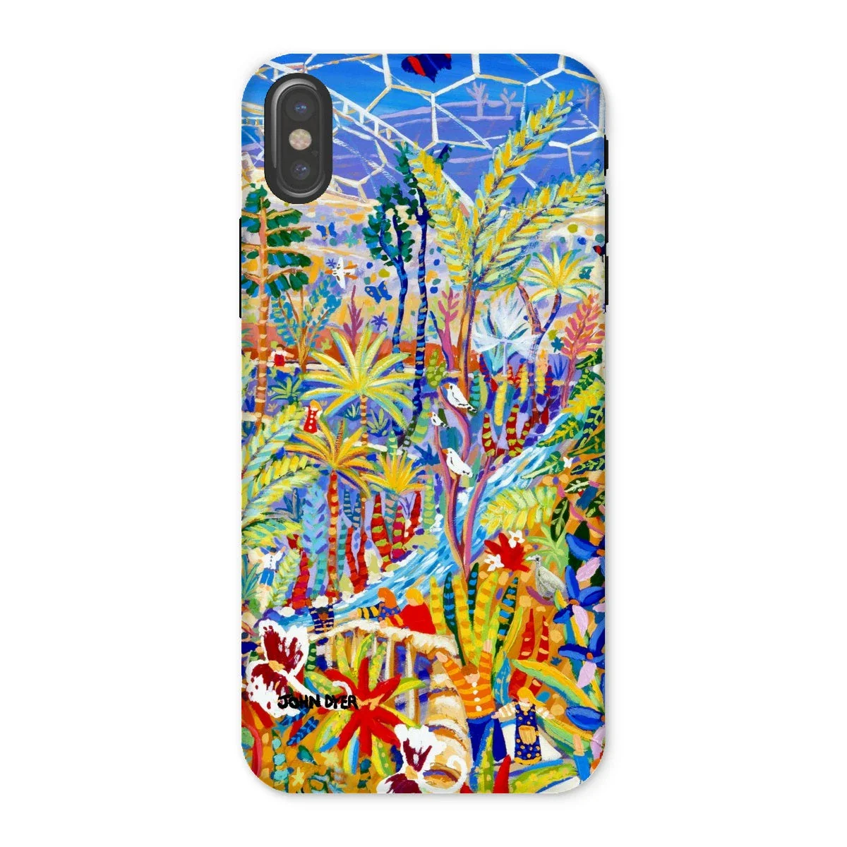 Tough Art Phone Case. Eden Project Rainforest. Artist John Dyer. Cornwall Art Gallery - Image 20