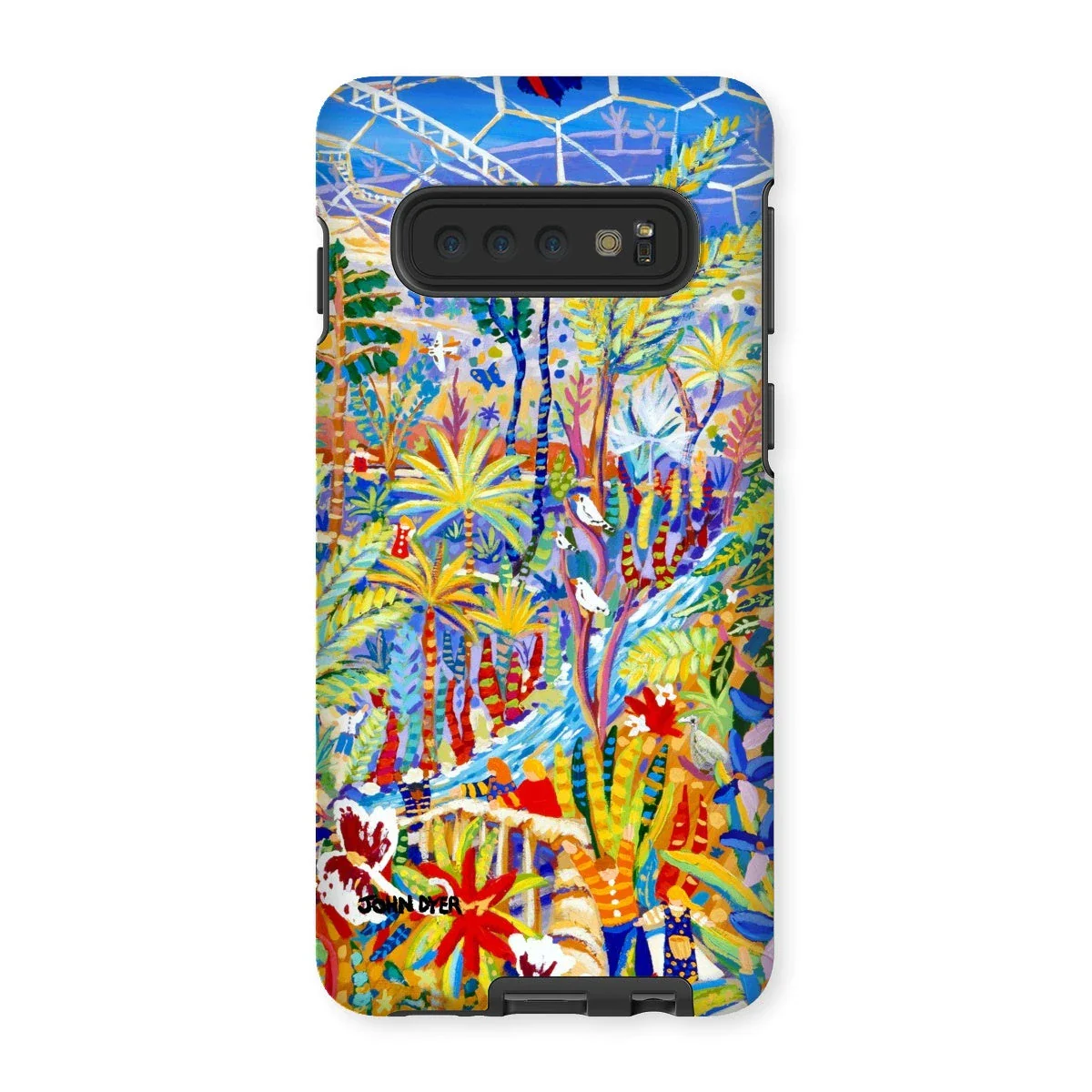 Tough Art Phone Case. Eden Project Rainforest. Artist John Dyer. Cornwall Art Gallery - Image 7