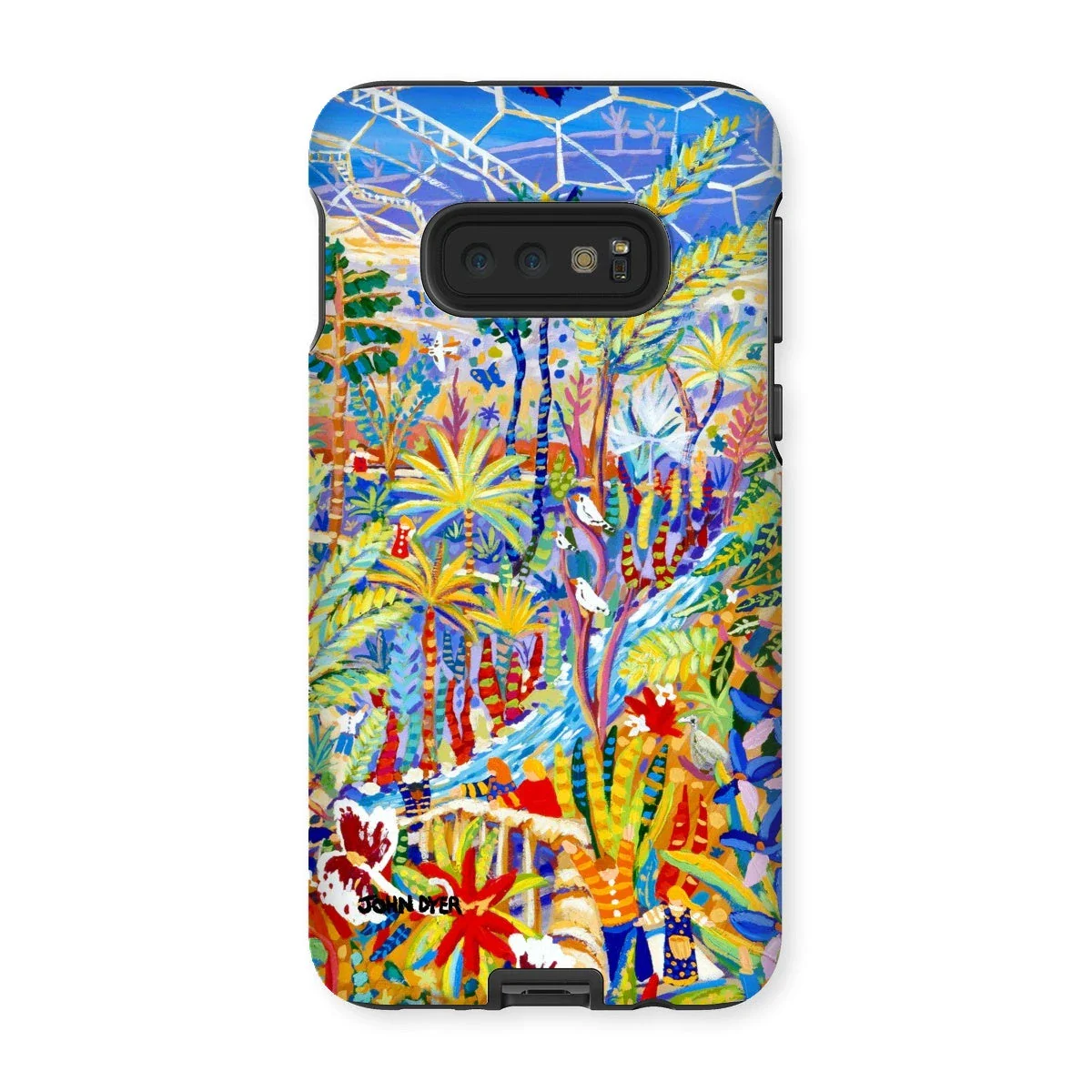 Tough Art Phone Case. Eden Project Rainforest. Artist John Dyer. Cornwall Art Gallery - Image 8