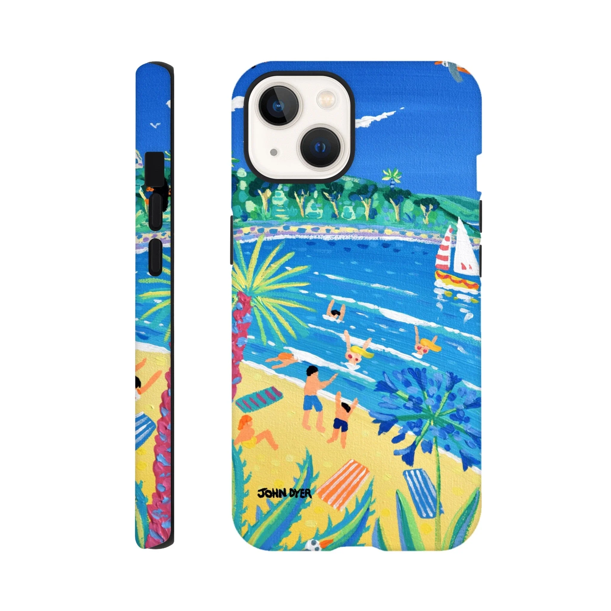 Tough Art Phone Case. Falmouth Beach. Artist John Dyer. Cornwall Art Gallery - Image 16