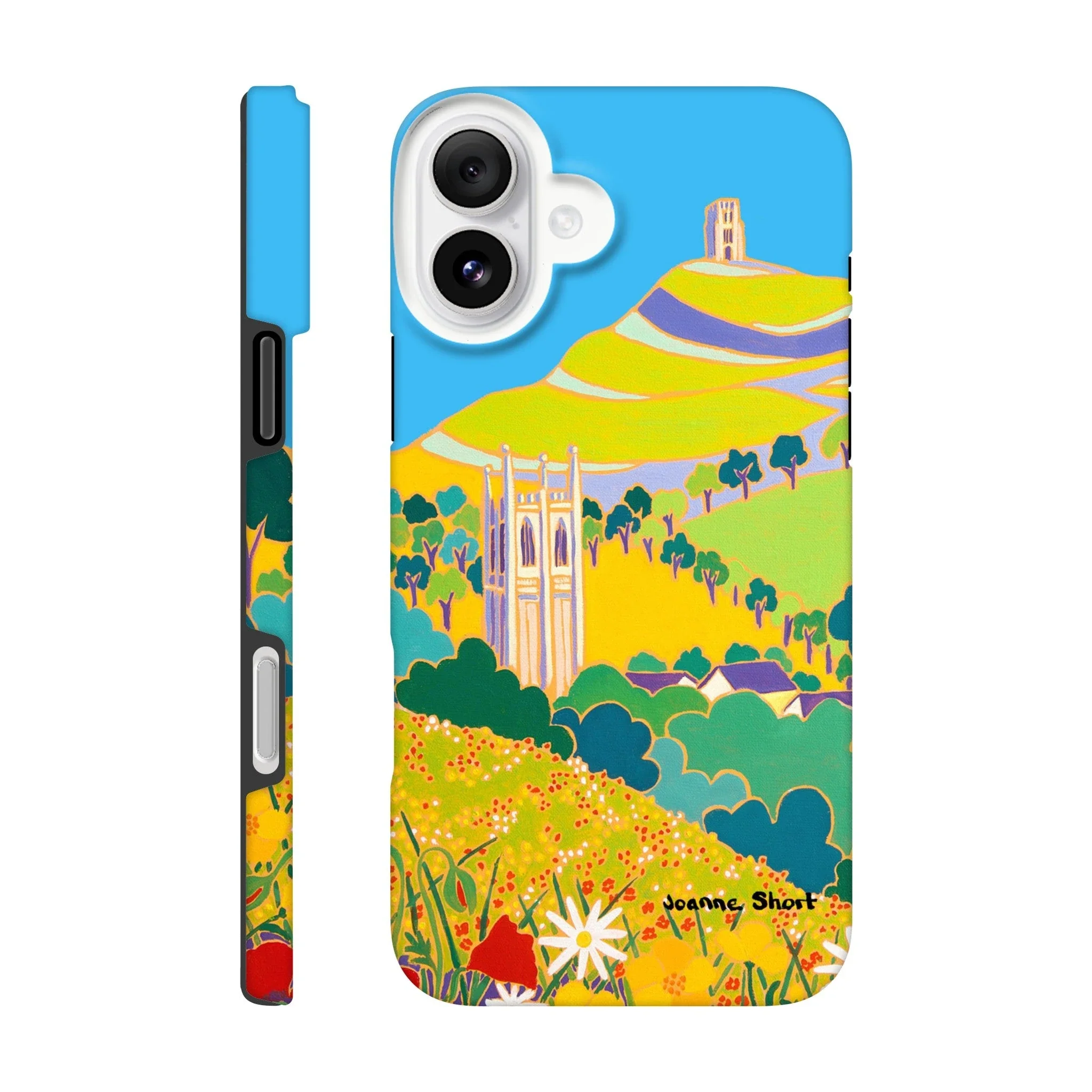 Tough Art Phone Case. Glastonbury Tor, Somerset. British Artist Joanne Short. - Image 16
