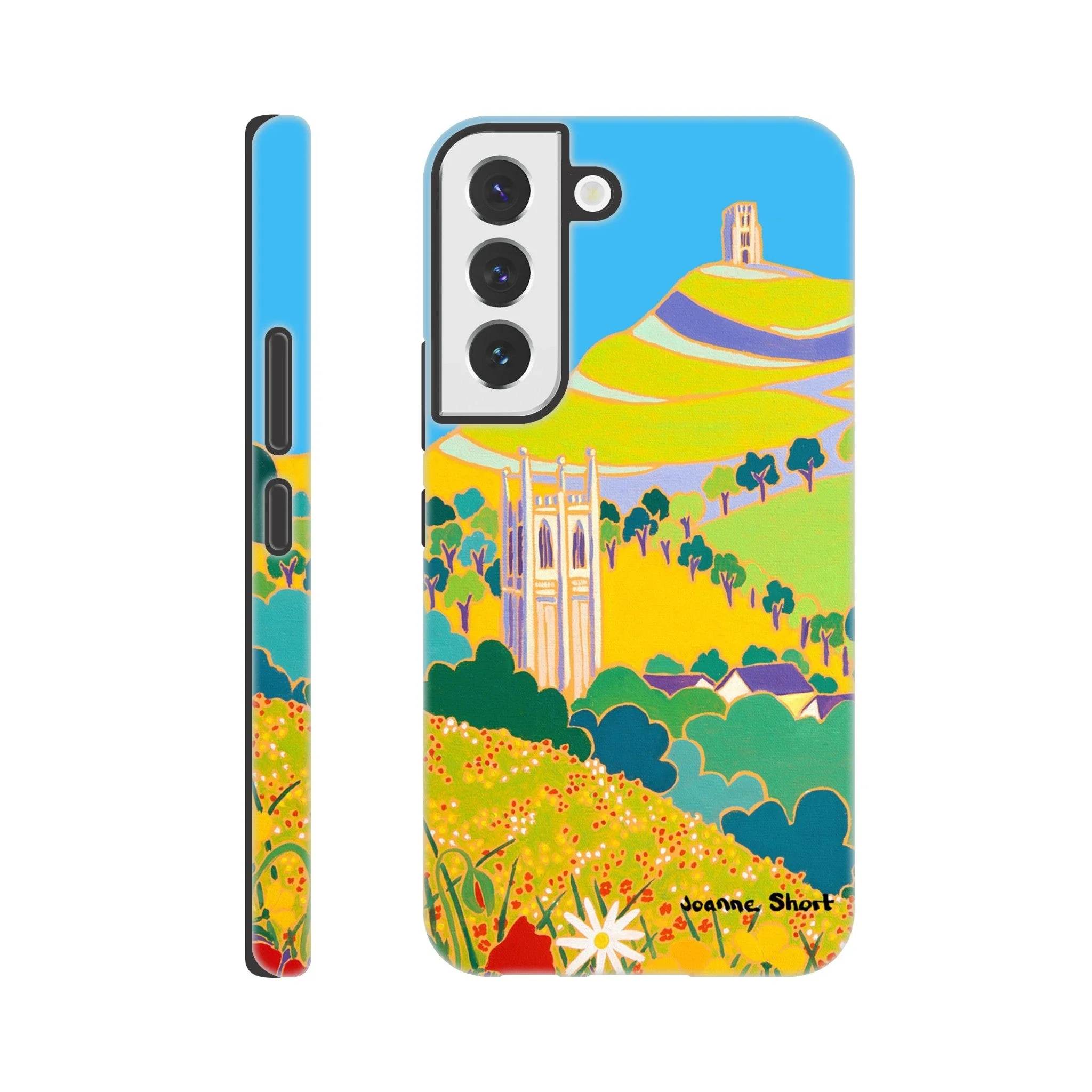 Tough Art Phone Case. Glastonbury Tor, Somerset. British Artist Joanne Short. - Image 34