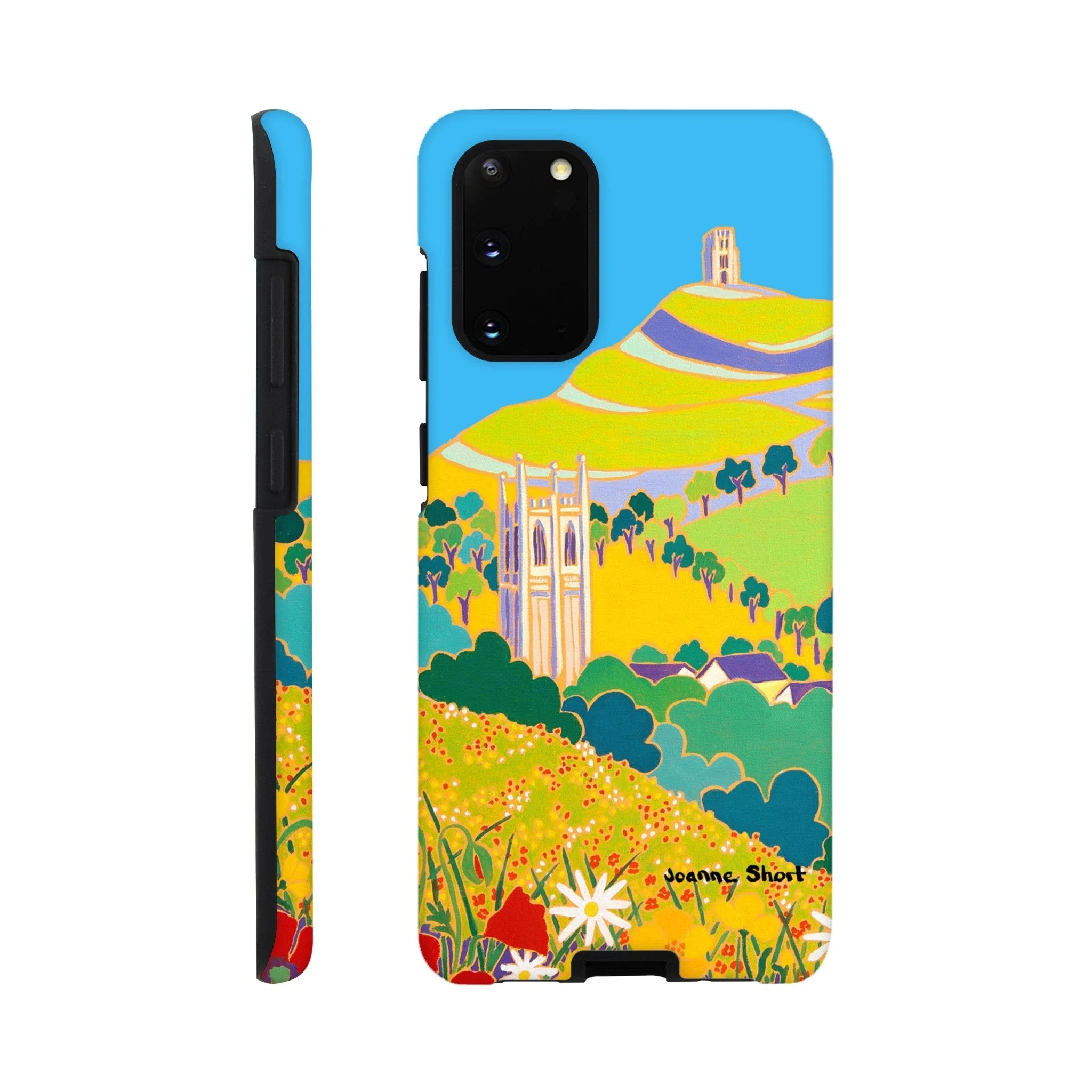 Tough Art Phone Case. Glastonbury Tor, Somerset. British Artist Joanne Short. - Image 35