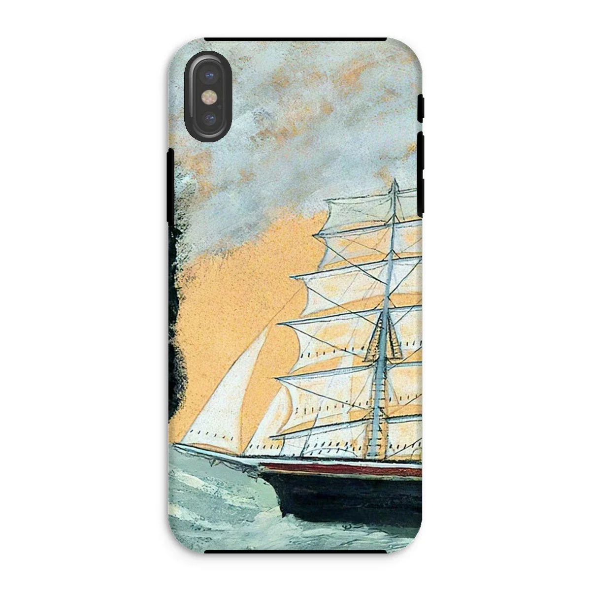 Tough Art Phone Case. 'Headland with Two Three-Masters'. Artist Alfred Wallis. Cornish Art Gallery - Image 22
