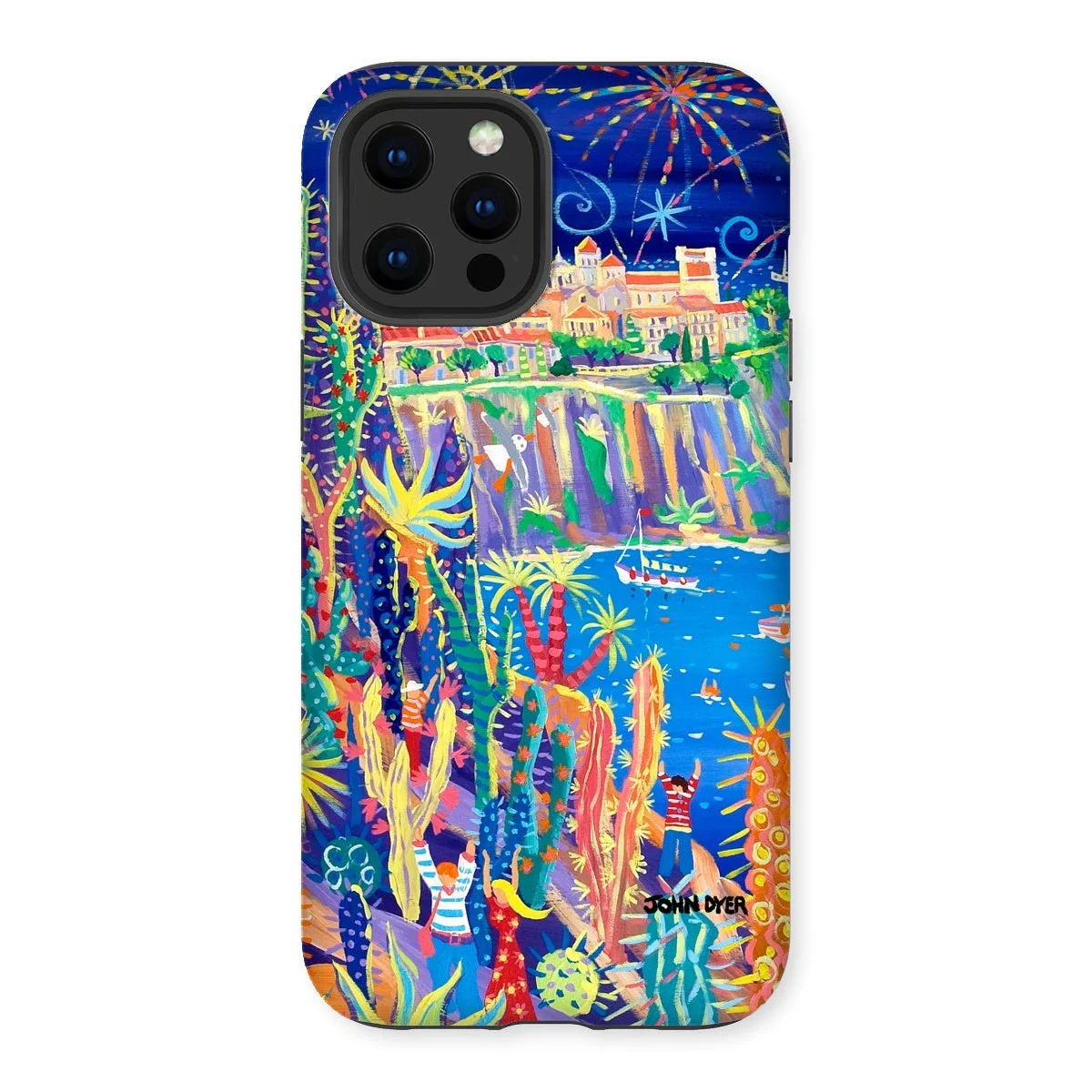 Tough Art Phone Case. Jardin Exotiques, Monaco. Artist John Dyer. Cornwall Art Gallery - Image 17