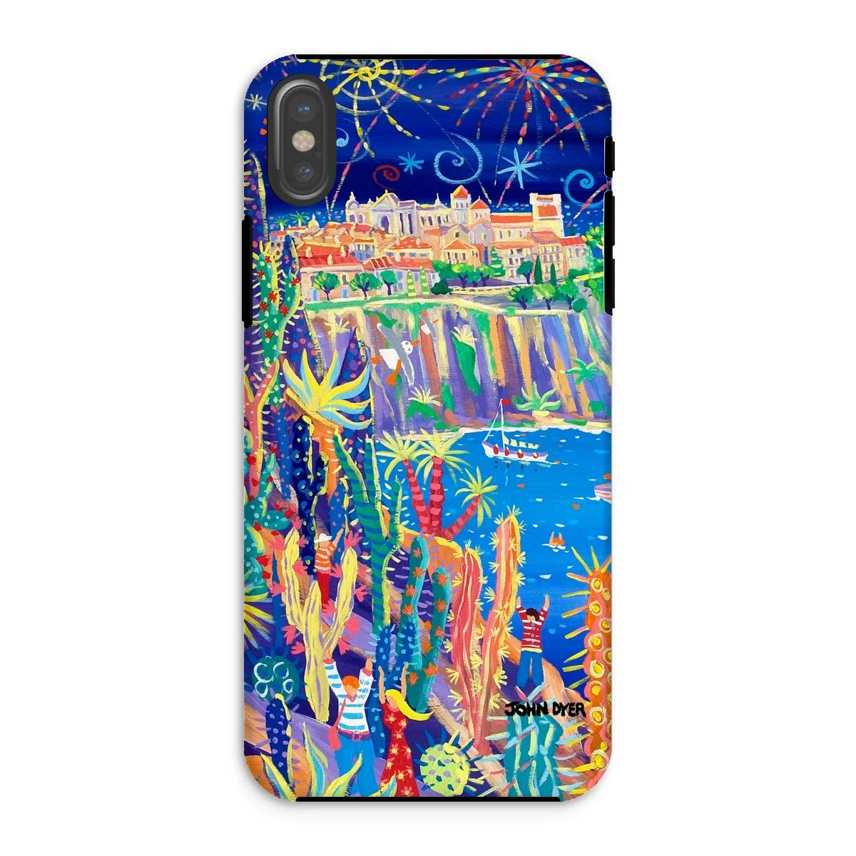 Tough Art Phone Case. Jardin Exotiques, Monaco. Artist John Dyer. Cornwall Art Gallery - Image 22