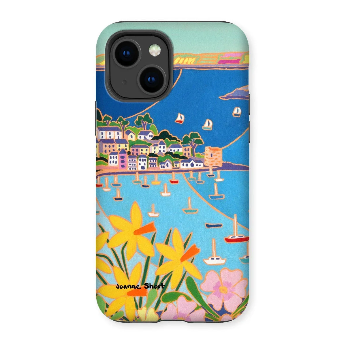 Tough Art Phone Case. Polruan, Fowey River. Artist Joanne Short. Cornwall Art Gallery - Image 24