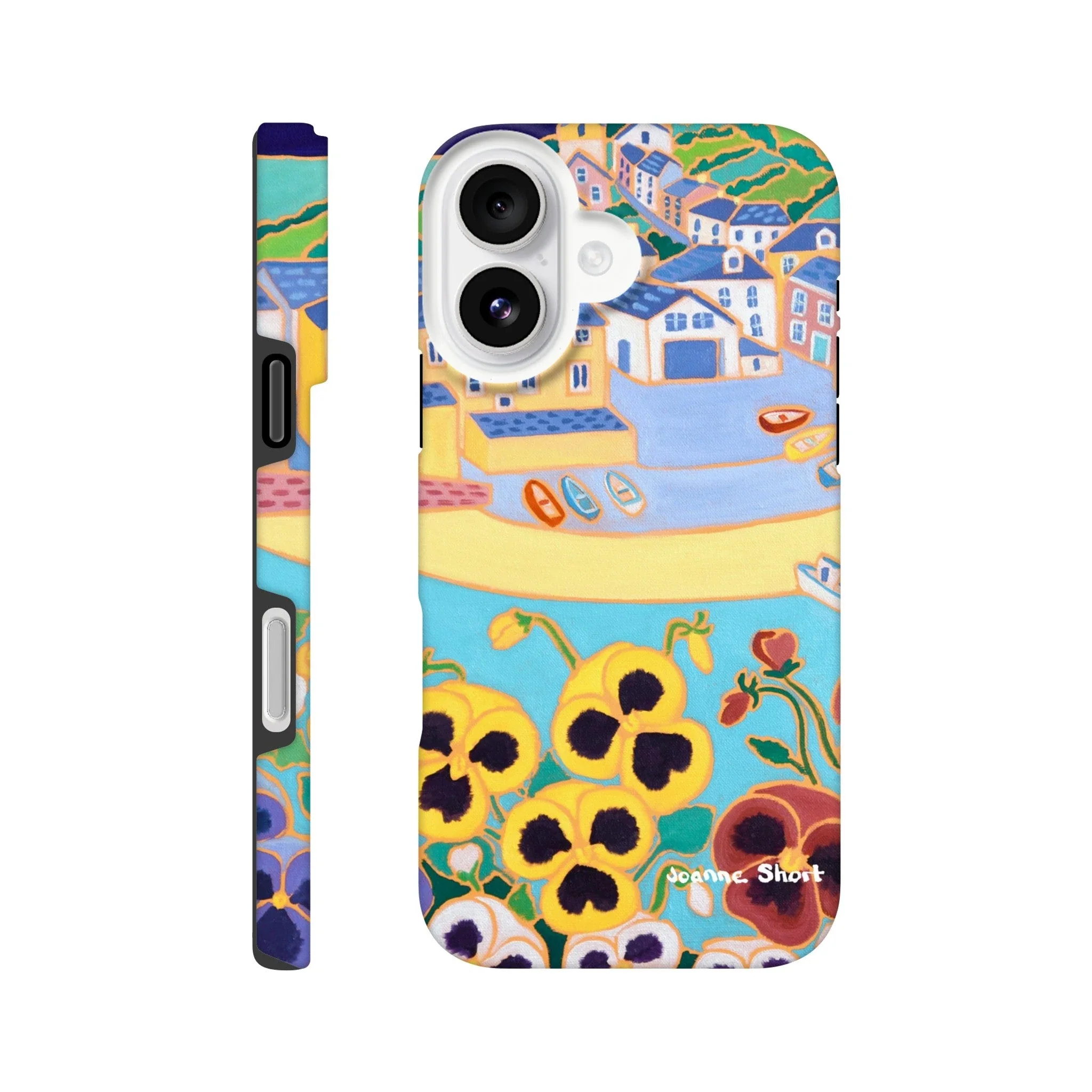 Tough Art Phone Case. Port Isaac. Artist Joanne Short. Cornwall Art Gallery - Image 18