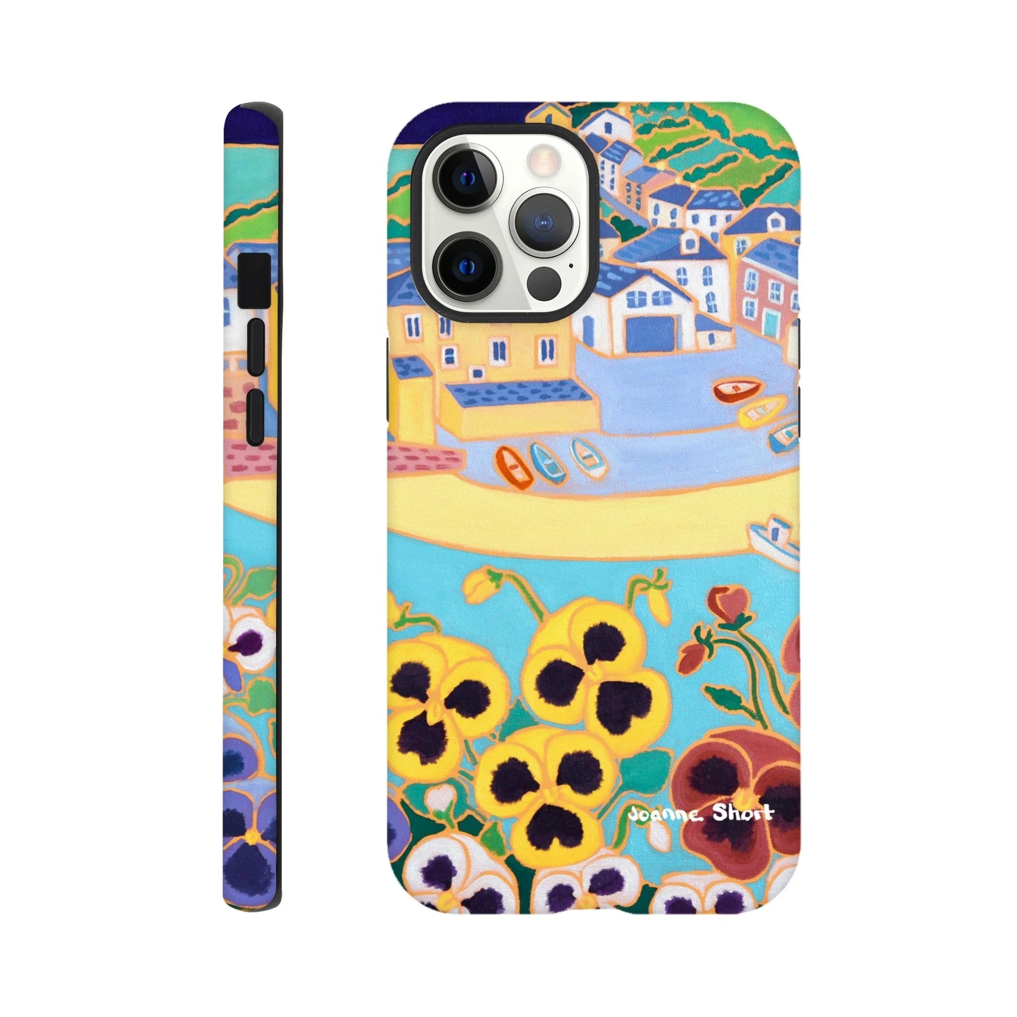 Tough Art Phone Case. Port Isaac. Artist Joanne Short. Cornwall Art Gallery - Image 19