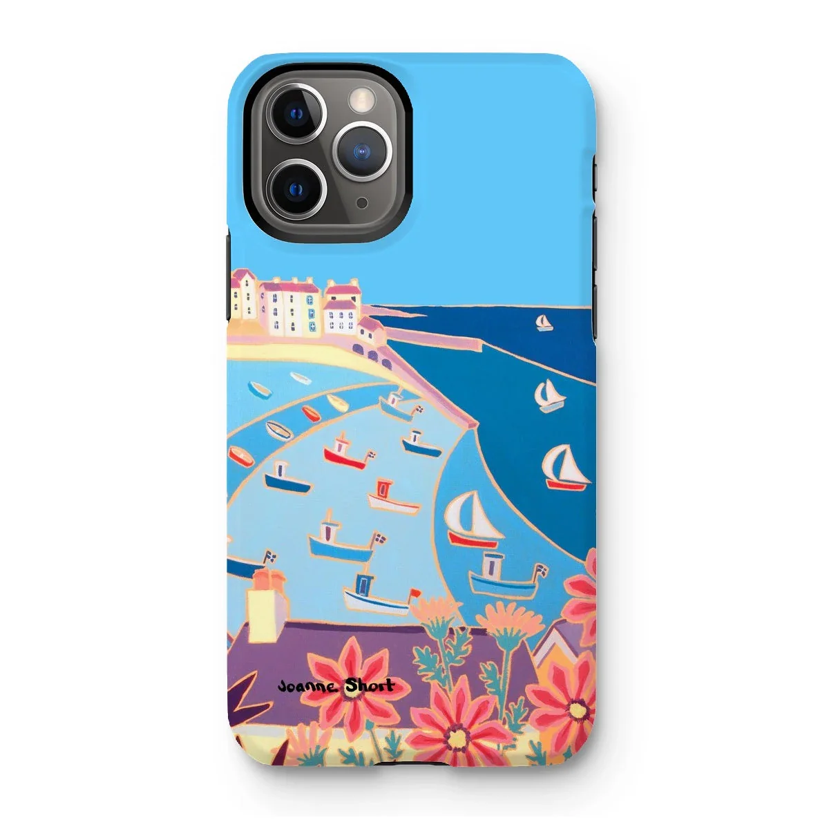 Tough Art Phone Case. St Ives Harbour. Artist Joanne Short. Cornwall Art Gallery - Image 12