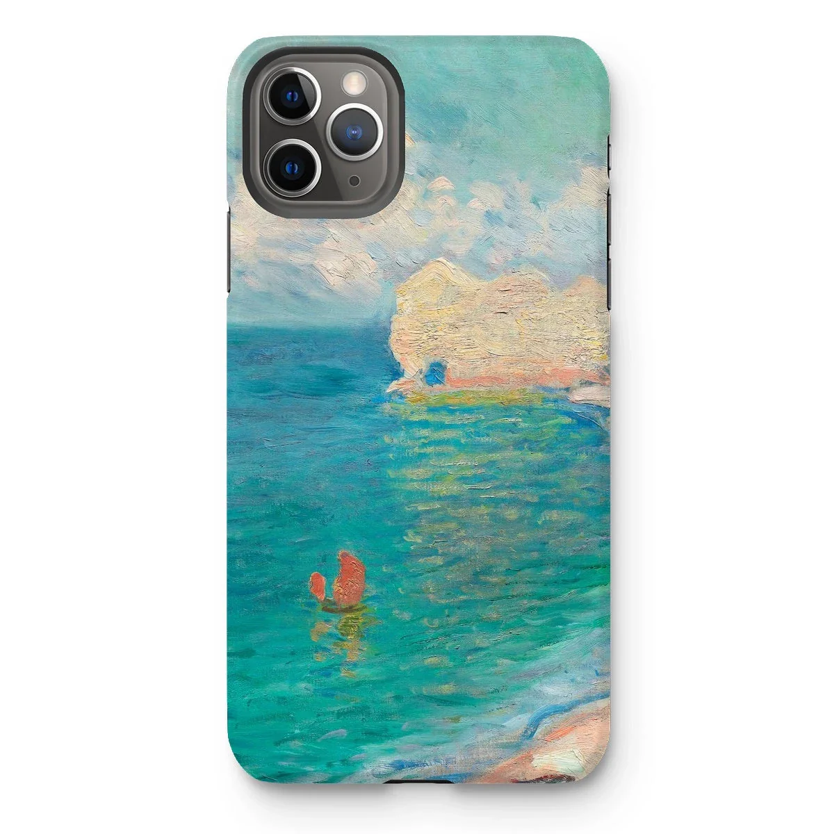 Tough Art Phone Case. 'The Beach and the Falaise d'Amont'. Artist Claude Monet. French Art Gallery - Image 13