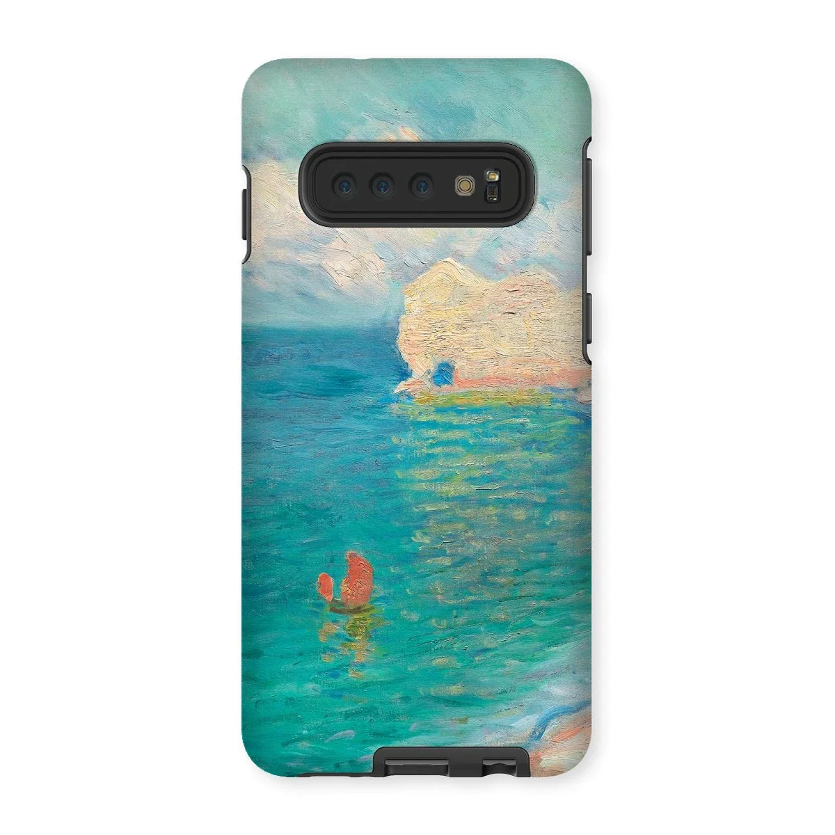Tough Art Phone Case. 'The Beach and the Falaise d'Amont'. Artist Claude Monet. French Art Gallery - Image 7