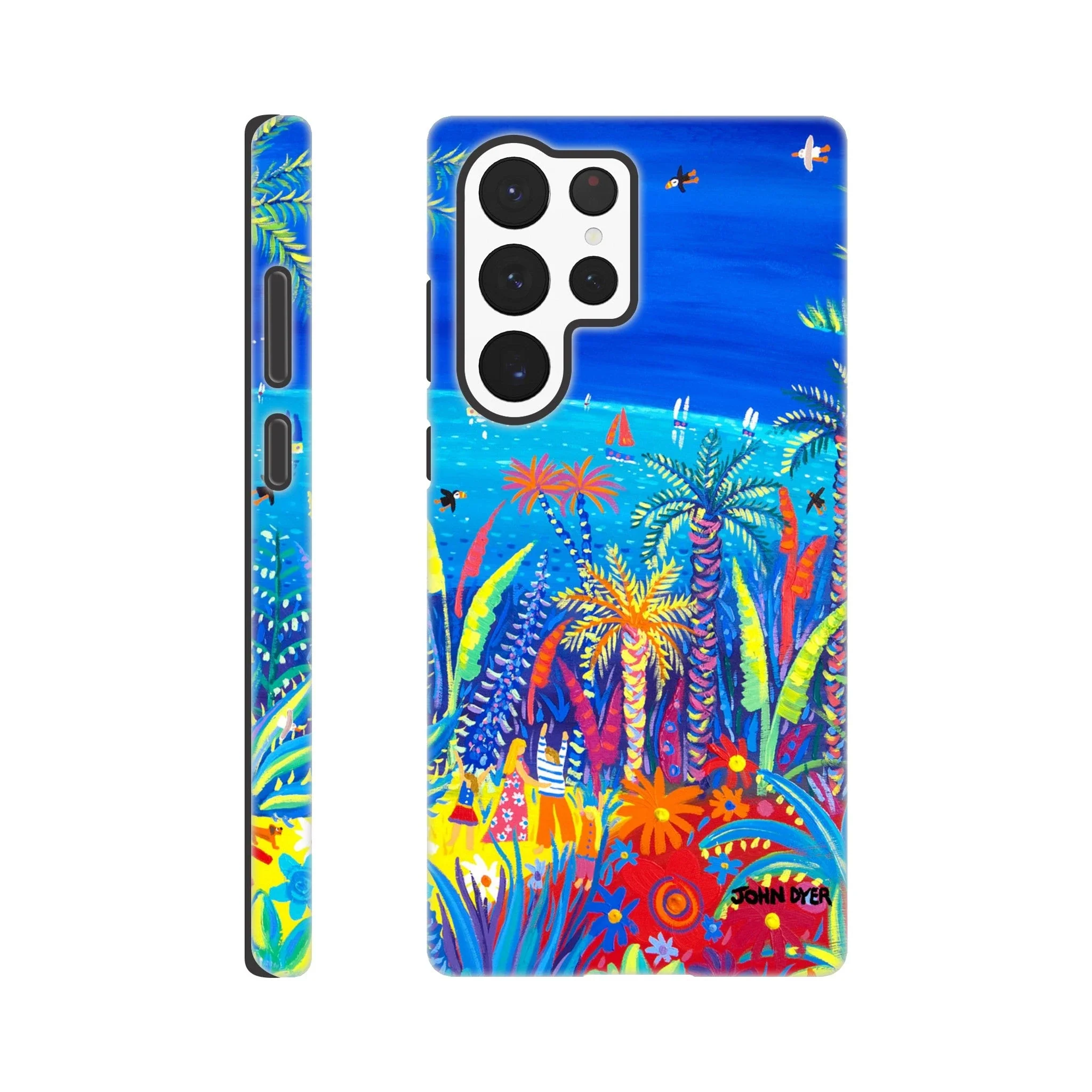 Tough Art Phone Case. Tresco Abbey Gardens. Artist John Dyer. Cornwall Art Gallery - Image 30