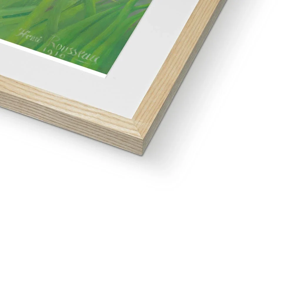 Henri Rousseau Framed Open Edition Art Print. 'Tropical Forest with Monkeys'. Art Gallery Historic Art - Image 9