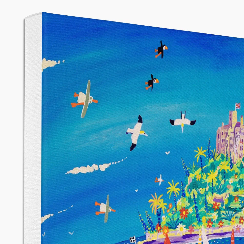 Canvas Art Print 'Underwater Wonders, Mount’s Bay Whale' by John Dyer. Animal Art Prints - Image 3