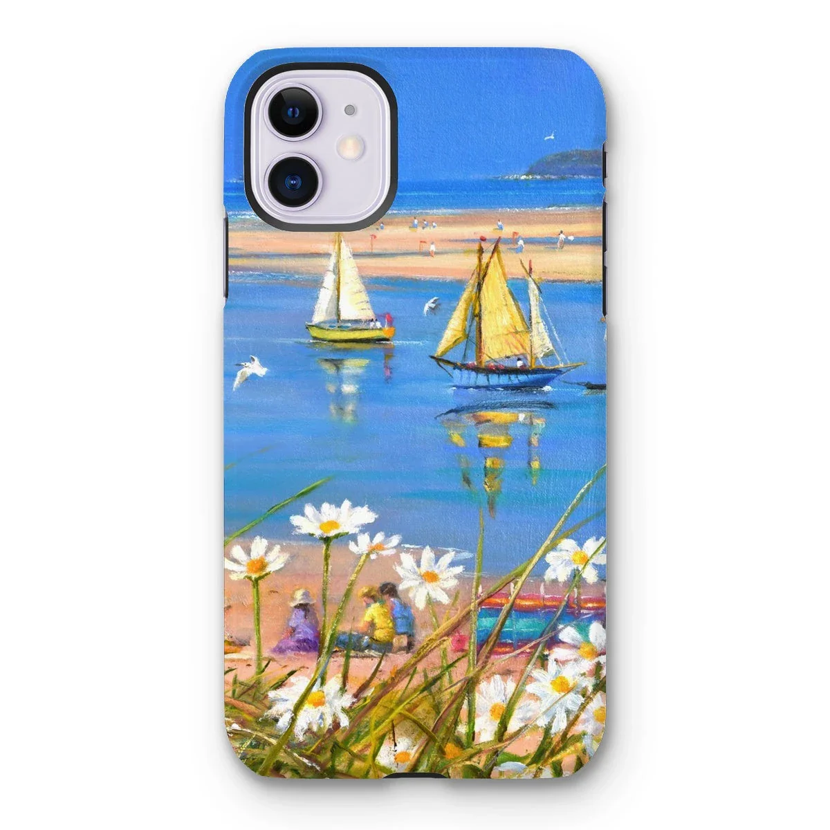 Tough Art Phone Case. 'Warmth of the Day, Hayle'. Artist Ted Dyer. Cornwall Art Gallery - Image 11