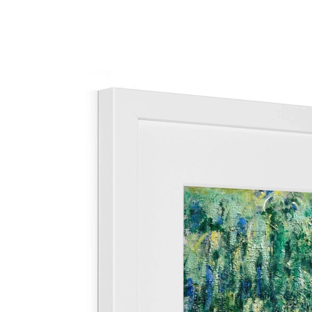 Claude Monet Framed Open Edition Art Print. 'Water Lilies and Japanese Bridge'. Giverny Garden. Art Gallery Historic Art - Image 11
