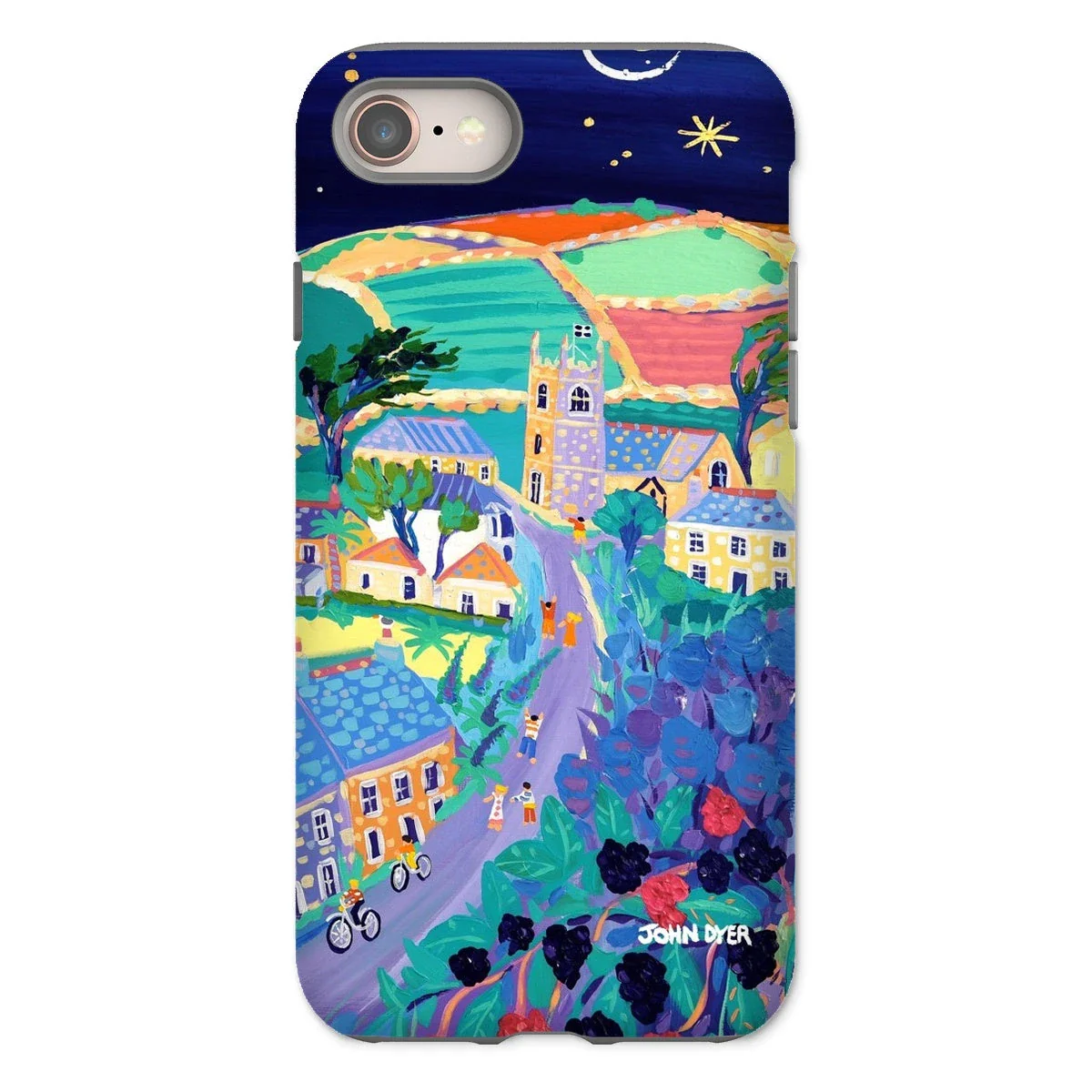 Tough Art iPhone Case. Zennor. Artist John Dyer. Cornwall Art Gallery - Image 18